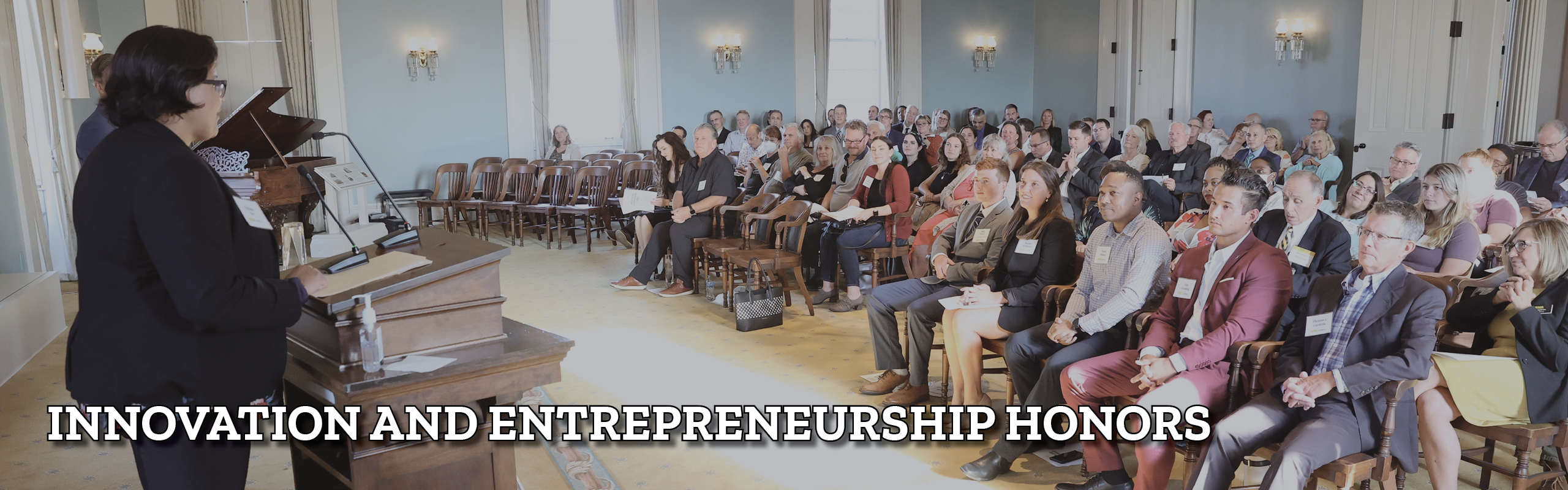 Innovation and Entrepreneurship Honors Web Header